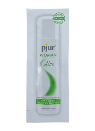 Лубрикант на водной основе pjur WOMAN Aloe - 2 мл. - Pjur - купить с доставкой в Оренбурге