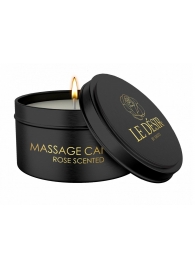 Массажная свеча с ароматом розы Massage Candle Rose Scented - 100 гр. - Shots Media BV - купить с доставкой в Оренбурге