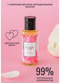 Массажное масло Pleasure Lab Delicate с ароматом пиона и пачули - 50 мл. - Pleasure Lab - купить с доставкой в Оренбурге