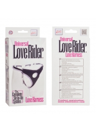 Трусы для страпона с универсальным креплением Universal Love Rider Luxe Harness - California Exotic Novelties - купить с доставкой в Оренбурге