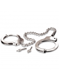 Металлические наручники Metal Leg Cuffs - Pipedream - купить с доставкой в Оренбурге