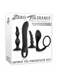 Набор стимуляторов простаты Intro To Prostate Kit - Zero Tolerance - в Оренбурге купить с доставкой
