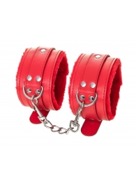 Красные оковы Anonymo из искусственной кожи - ToyFa - купить с доставкой в Оренбурге