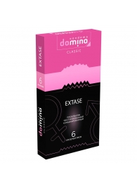 Презервативы с точками и рёбрышками DOMINO Classic Extase - 6 шт. - Domino - купить с доставкой в Оренбурге