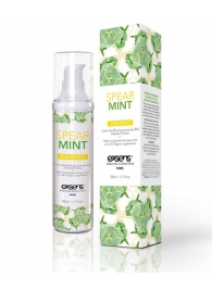 Разогревающее массажное масло Gourmet Spearmint Organic с органическими ингредиентами - 50 мл. - Exsens - купить с доставкой в Оренбурге