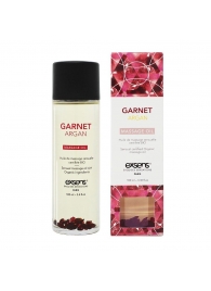 Органическое массажное масло GARNET ARGAN - 100 мл. - Exsens - купить с доставкой в Оренбурге
