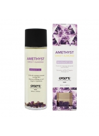 Органическое массажное масло AMETHYST SWEET ALMOND - 100 мл. - Exsens - купить с доставкой в Оренбурге