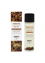 Органическое массажное масло TIGER EYE MACADAMIA - 100 мл. - Exsens - купить с доставкой в Оренбурге