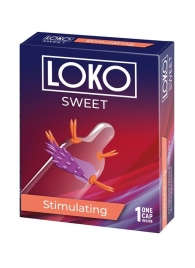 Стимулирующая насадка на пенис LOKO SWEET с возбуждающим эффектом - Sitabella - в Оренбурге купить с доставкой
