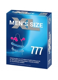 Стимулирующая насадка на пенис MEN SIZE 777 - Sitabella - в Оренбурге купить с доставкой