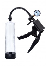 Прозрачная механическая помпа для пениса Viggo - Sexus - в Оренбурге купить с доставкой