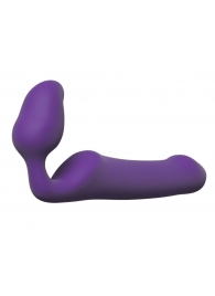 Фиолетовый безремневой страпон Queens L - Adrien Lastic - купить с доставкой в Оренбурге