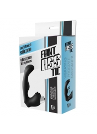 Черный вибромассажер простаты FantASStic Vibrating Prostate Massager - 11,3 см. - Dream Toys - в Оренбурге купить с доставкой