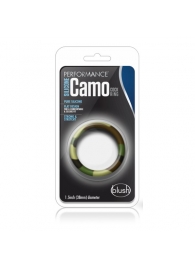 Эрекционное кольцо камуфляжной расцветки Silicone Camo Cock Ring - Blush Novelties - в Оренбурге купить с доставкой