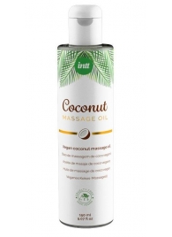 Массажное масло Vegan Coconut - 150 мл. - INTT - купить с доставкой в Оренбурге