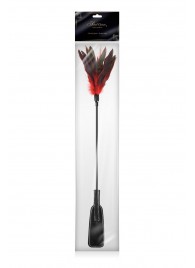 Стек-щекоталка Sweet Caress Feather Whip - 58 см. - Sweet Caress - купить с доставкой в Оренбурге