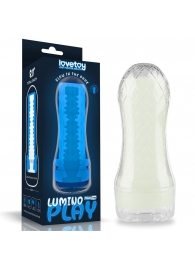 Светящийся в темноте мастурбатор Lumino Play Masturbator Ribbed - Lovetoy - в Оренбурге купить с доставкой