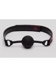 Кляп-шар на двусторонних ремешках Reversible Silicone Ball Gag - Fifty Shades of Grey - купить с доставкой в Оренбурге