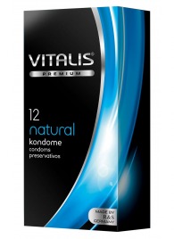 Классические презервативы VITALIS PREMIUM natural - 12 шт. - Vitalis - купить с доставкой в Оренбурге