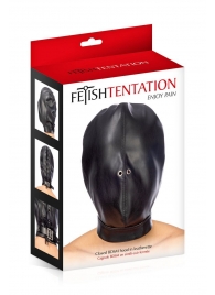 Маска-шлем на голову с отверстиями для дыхания - Fetish Tentation - купить с доставкой в Оренбурге