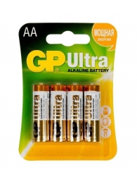 Батарейки алкалиновые GP Ultra Alkaline AA/LR6 - 4 шт. - Элементы питания - купить с доставкой в Оренбурге