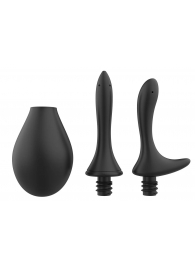 Черный анальный душ Nexus Anal Douche Set с 2 сменными насадками - Nexus Range - купить с доставкой в Оренбурге