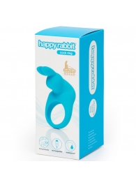 Голубое эрекционное виброкольцо Happy Rabbit Rechargeable Rabbit Cock Ring - Happy Rabbit - в Оренбурге купить с доставкой