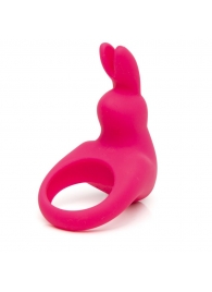 Розовое эрекционное виброкольцо Happy Rabbit Rechargeable Rabbit Cock Ring - Happy Rabbit - в Оренбурге купить с доставкой