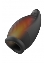 Мастурбатор с вибрацией и функцией нагрева Squeezable Stroker - Dream Toys - в Оренбурге купить с доставкой