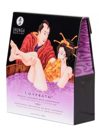 Соль для ванны Lovebath Sensual lotus, превращающая воду в гель - 650 гр. - Shunga - купить с доставкой в Оренбурге