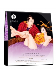 Соль для ванны Lovebath Sensual lotus, превращающая воду в гель - 650 гр. - Shunga - купить с доставкой в Оренбурге