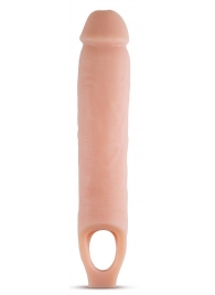 Телесная насадка на пенис 11.5 Inch Cock Sheath Penis Extender - 29,2 см. - Blush Novelties - в Оренбурге купить с доставкой
