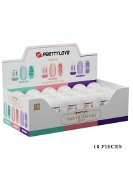 Набор из 18 мастурбаторов Take me for Fun - Baile - в Оренбурге купить с доставкой