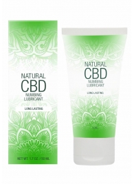 Лубрикант с пролонгирующим эффектом Natural CBD Numbing Lubricant - 50 мл. - Shots Media BV - купить с доставкой в Оренбурге