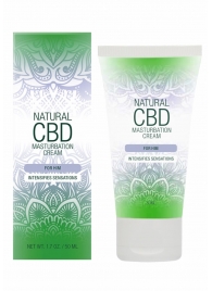 Крем для мастурбации для мужчин Natural CBD Masturbation Cream For Him - 50 мл. - Shots Media BV - купить с доставкой в Оренбурге