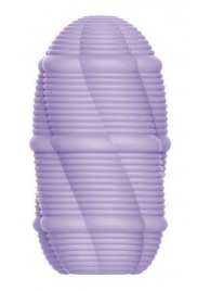 Сиреневый мастурбатор-яйцо Smooth Stripes - Baile - в Оренбурге купить с доставкой