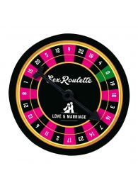 Настольная игра-рулетка Sex Roulette Love   Marriage - Tease&Please - купить с доставкой в Оренбурге