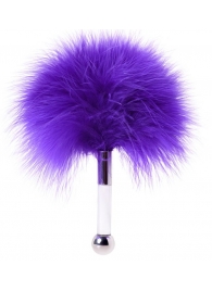 Фиолетовая пуховая щекоталка - ToyFa - купить с доставкой в Оренбурге