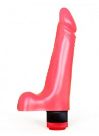 Гелевый розовый вибромассажёр - 17,8 см. - LOVETOY (А-Полимер)
