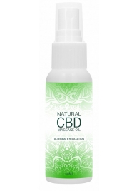 Массажное масло Natural CBD Massage Oil - 50 мл. - Shots Media BV - купить с доставкой в Оренбурге