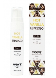 Возбуждающий гель Hot Vanilla Espresso Arousal Gel - 15 мл. - Exsens - купить с доставкой в Оренбурге