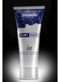 Силиконовая гель-смазка FLIRT MAGIC Ice с лёгким пролонгирующим эффектом - 75 мл. - Sitabella - купить с доставкой в Оренбурге