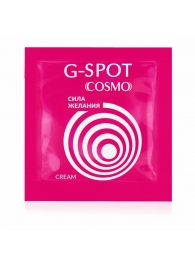 Стимулирующий интимный крем для женщин Cosmo G-spot - 2 гр. - Биоритм - купить с доставкой в Оренбурге