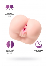 Реалистичный мастурбатор Paula с 2 любовными тоннелями - ToyFa - в Оренбурге купить с доставкой