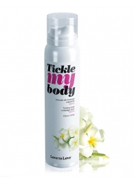 Массажная хрустящая пенка Tickle My Body Monoi с ароматом моной - 150 мл. - Love to Love - купить с доставкой в Оренбурге