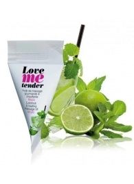 Съедобное согревающее массажное масло Love Me Tender Mojito с ароматом мохито - 10 мл. - Love to Love - купить с доставкой в Оренбурге