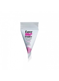 Съедобное согревающее массажное масло Love Me Tender Cotton Candy с ароматом сладкой ваты - 10 мл. - Love to Love - купить с доставкой в Оренбурге