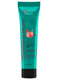 Съедобный интимный гель Orgie Lube Tube Cocktail Strawberry Mojito - 100 мл. - ORGIE - купить с доставкой в Оренбурге