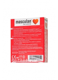 Презервативы Masculan Sensitive plus - 3 шт. - Masculan - купить с доставкой в Оренбурге