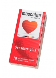 Презервативы Masculan Sensitive plus - 10 шт. - Masculan - купить с доставкой в Оренбурге